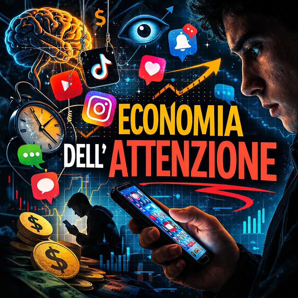 Economia dell’attenzione: perché le piattaforme vogliono il tuo tempo