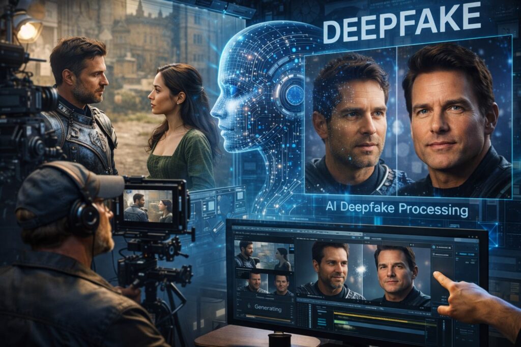 Deepfake e cinema: come l’IA sta cambiando attori e film