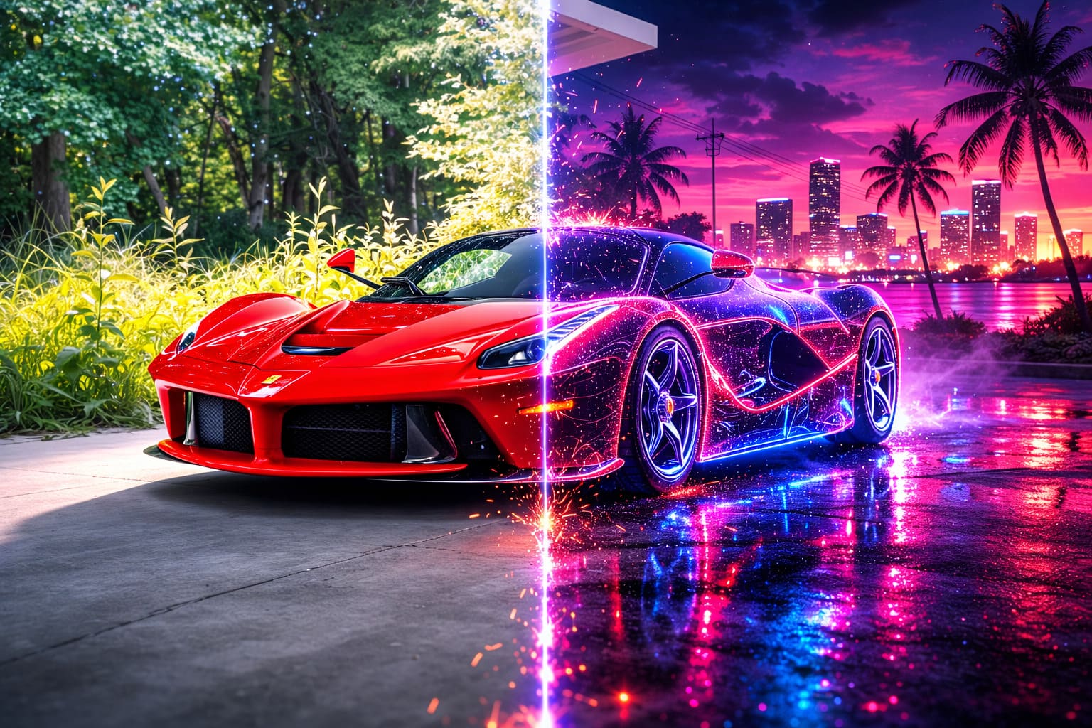 Digital Twin Ferrari