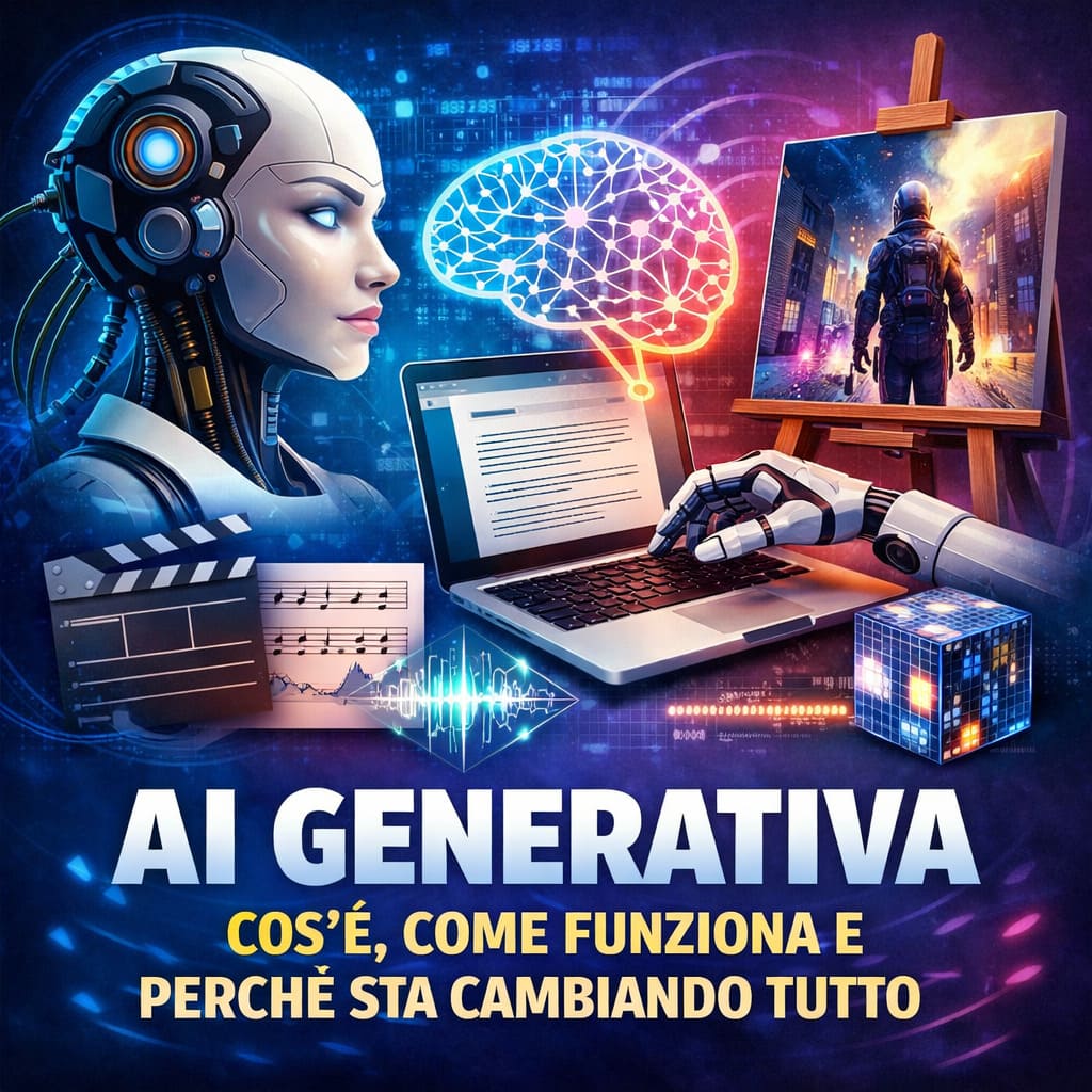 AI generativa: cos’è, come funziona e perché sta cambiando tutto