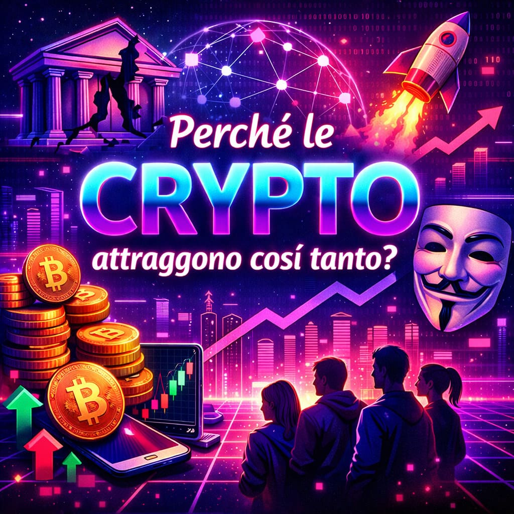 Perché le crypto attraggono così tanto?