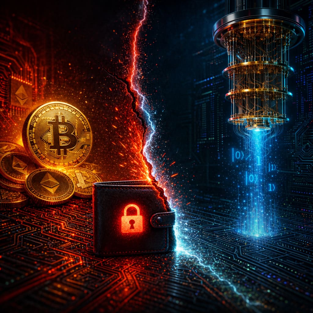 Quantum computing: rischio reale per le criptovalute